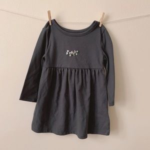 Hand embroidered toddler girl dress - 12-18 month